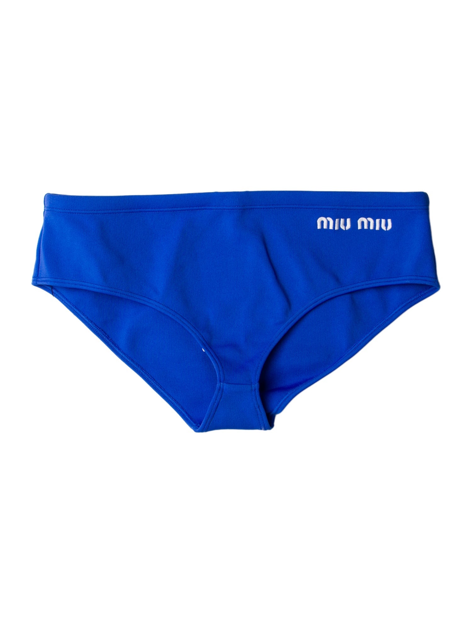 Miu Miu 2024 Embroidered Accent Bottoms