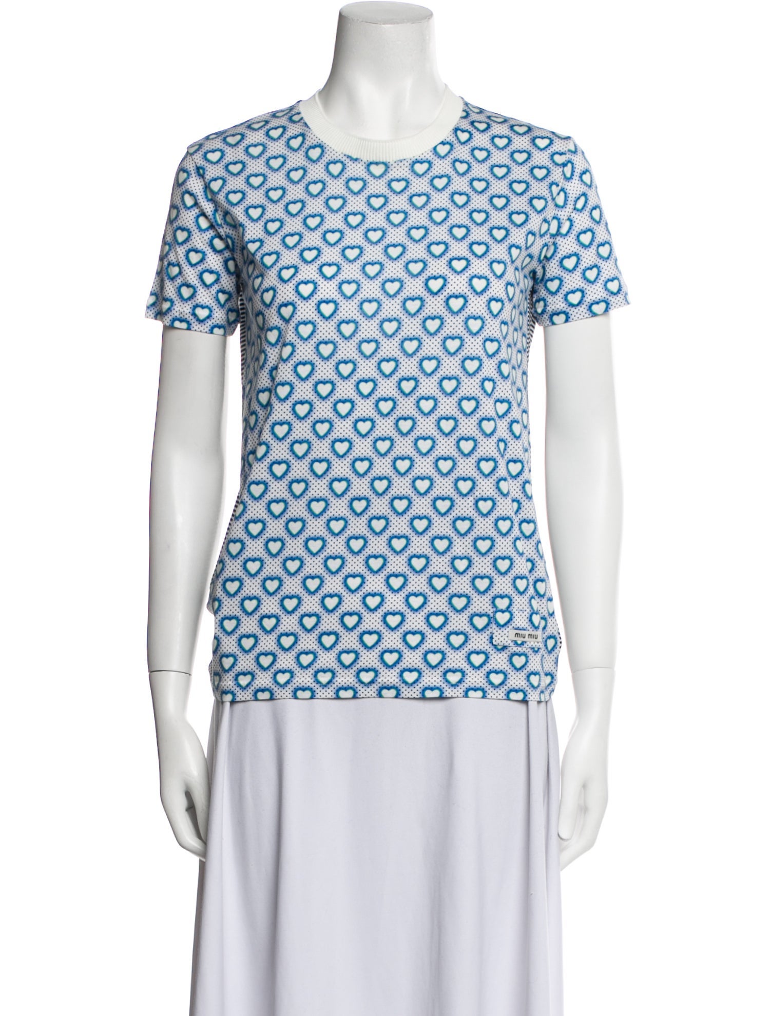 Miu Miu 2016 Printed T-Shirt