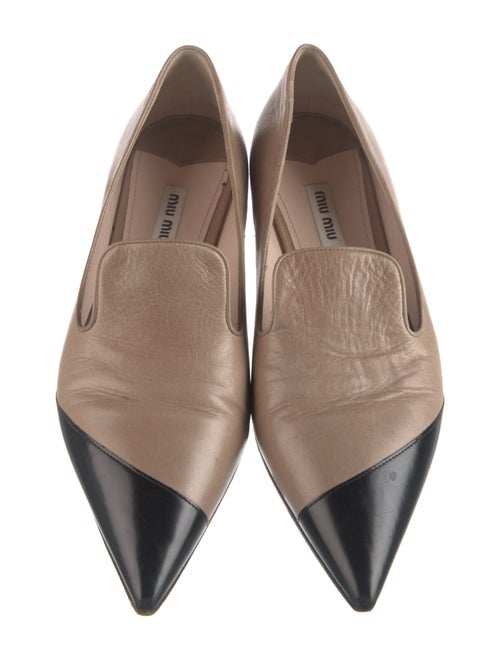 Miu Miu Leather Flats