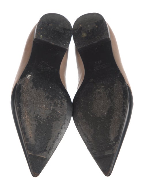 Miu Miu Leather Flats