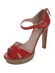 Miu Miu Patent Leather Sandals