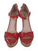 Miu Miu Patent Leather Sandals
