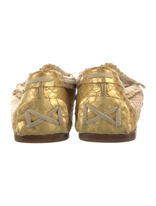 Miu Miu Snakeskin Ballet Flats