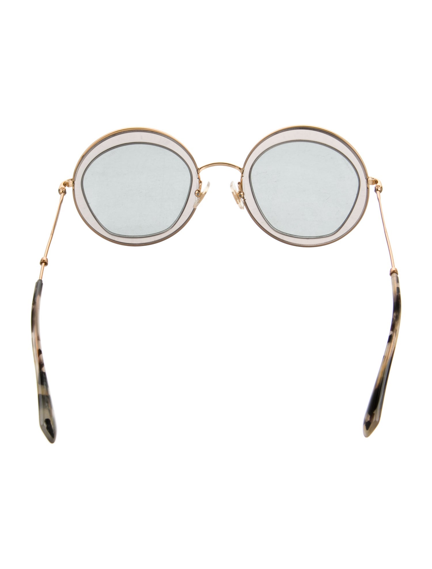 Miu Miu Cat-Eye Mirrored Sunglasses