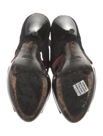 Miu Miu Suede Slingback Sandals