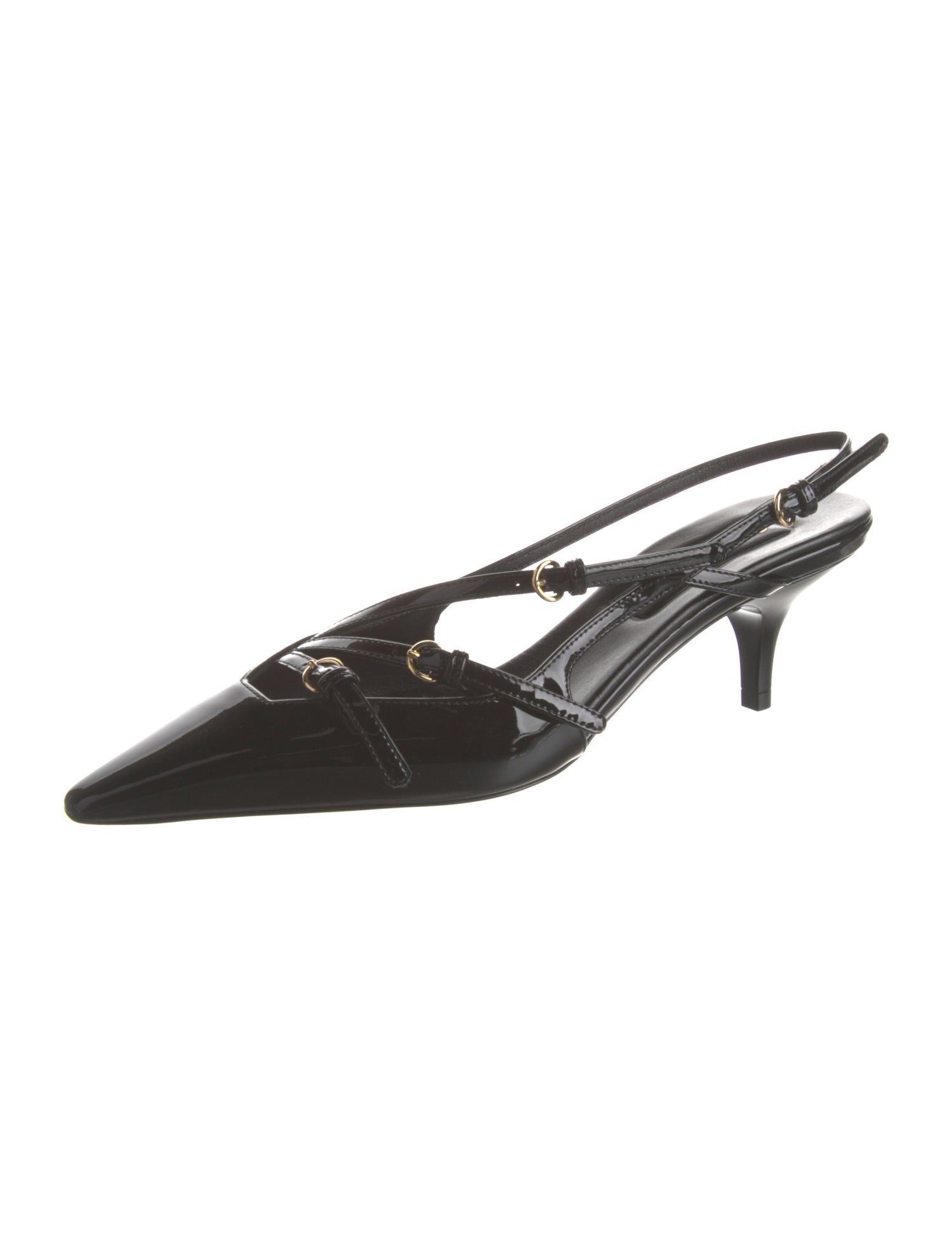 Miu Miu Patent Leather Slingback Pumps