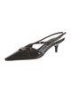 Miu Miu Patent Leather Slingback Pumps