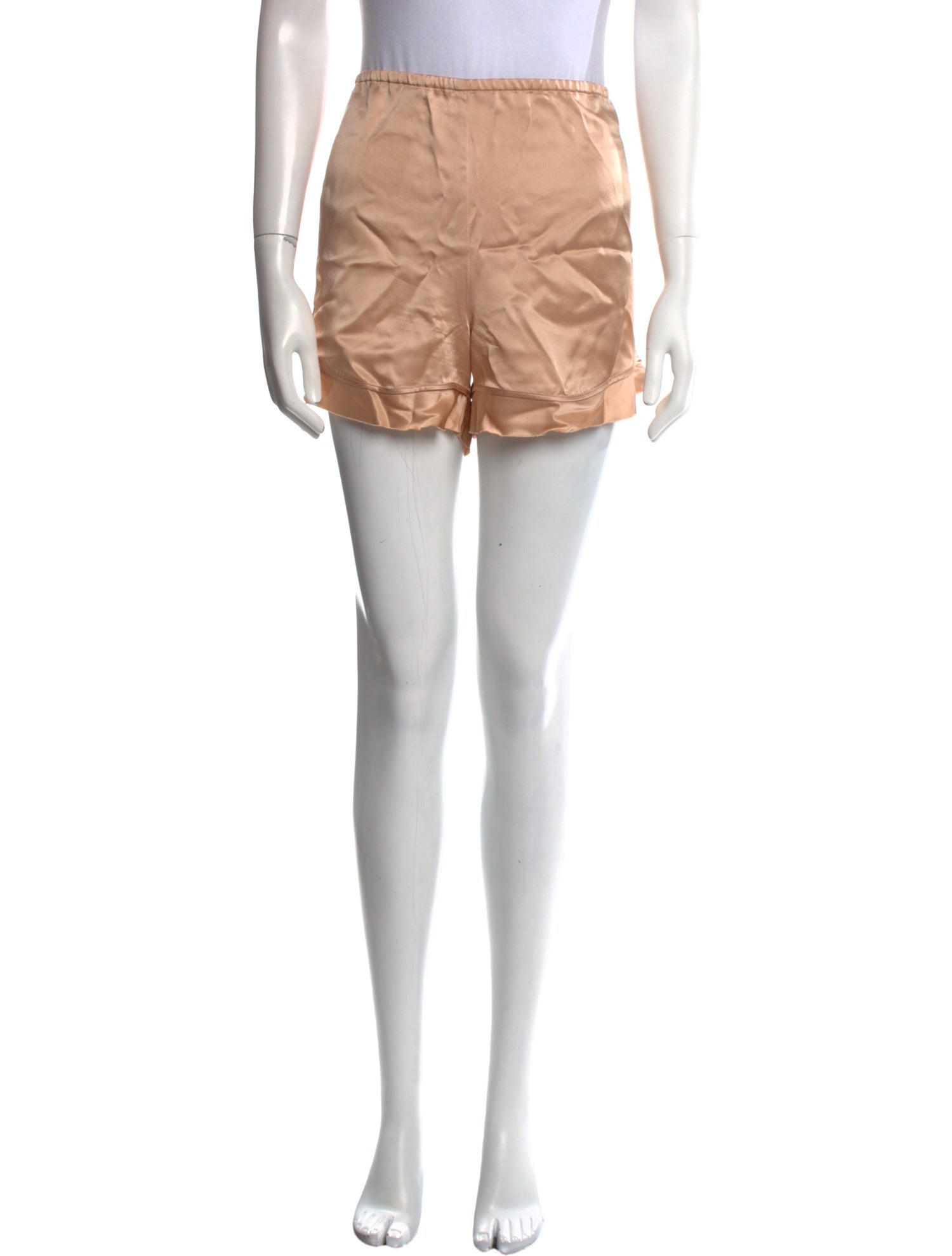 Miu Miu Silk Mini Shorts