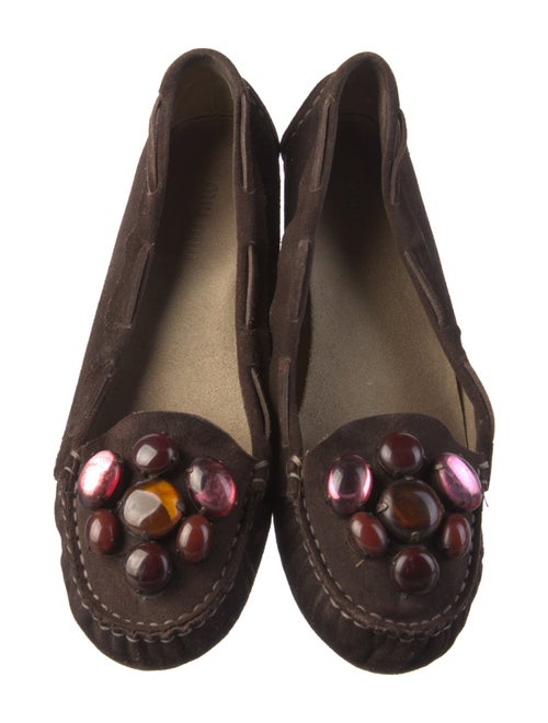 Miu Miu Suede Flats