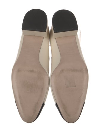 Miu Miu Patent Leather Chain-Link Accents Pumps