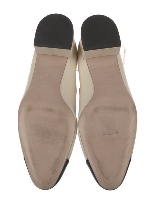 Miu Miu Patent Leather Chain-Link Accents Pumps