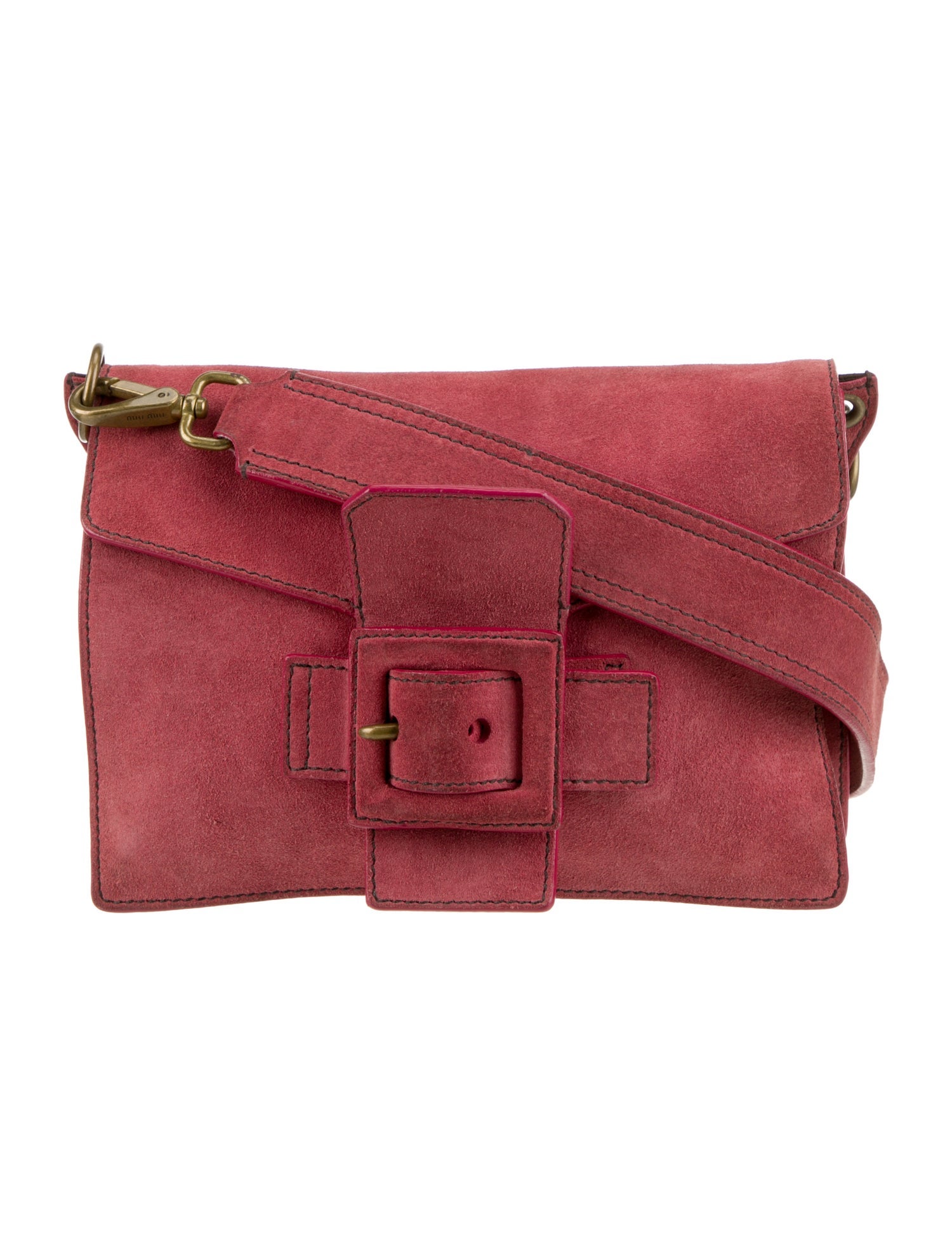 Miu Miu Suede Shoulder Bag Vintage