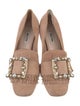 Miu Miu Suede Crystal Embellishments Pumps