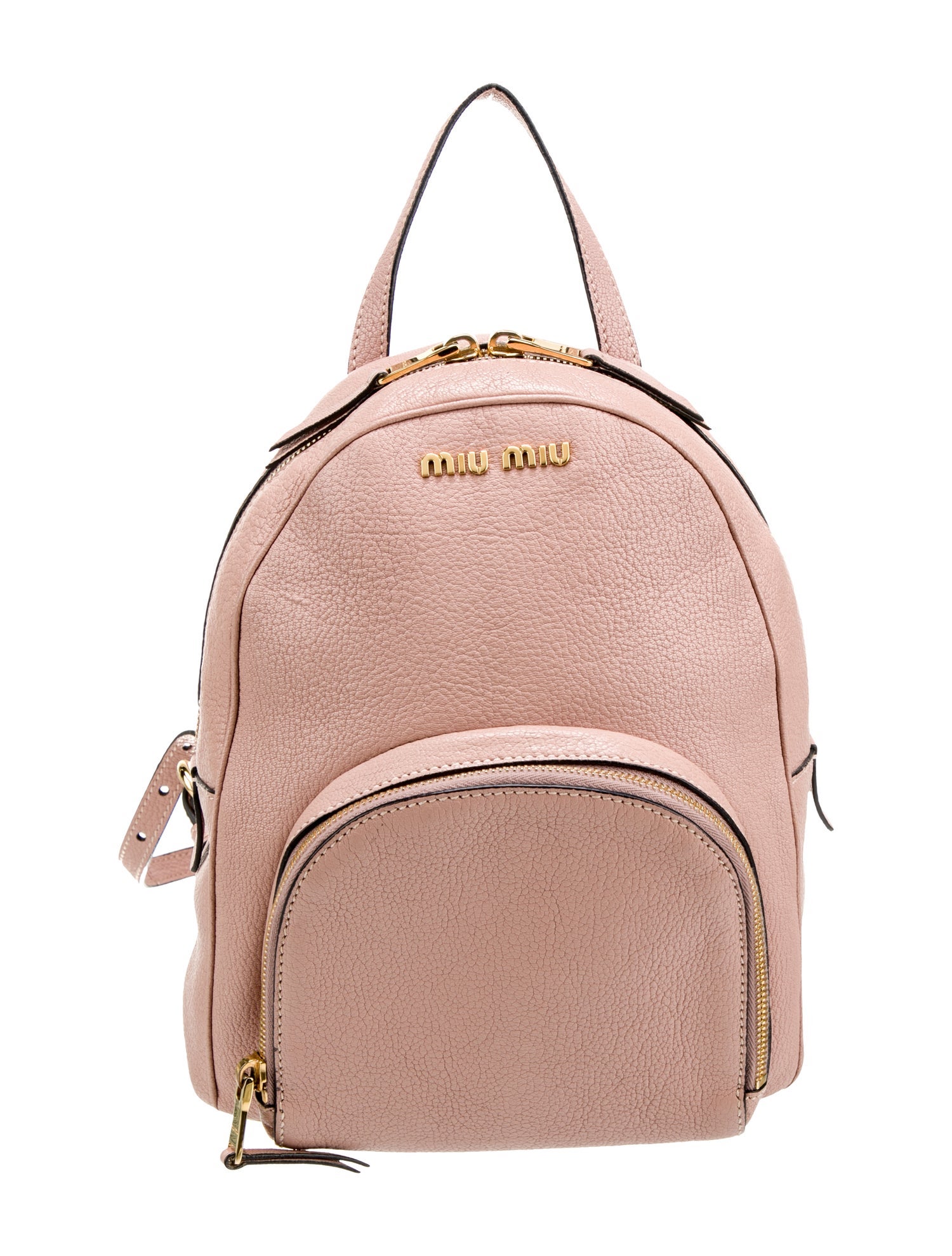Miu Miu Leather Backpack