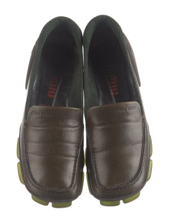 Miu Miu Leather Loafers