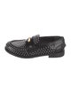 Miu Miu Patent Leather Studded Accents Loafers