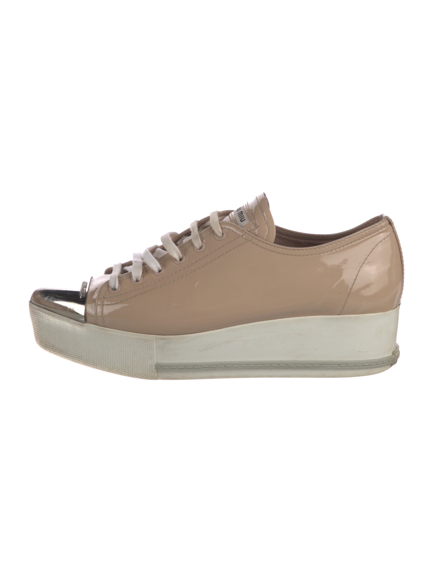 Miu Miu Patent Leather Sneakers
