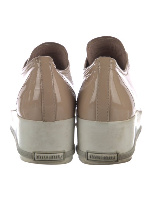 Miu Miu Patent Leather Sneakers