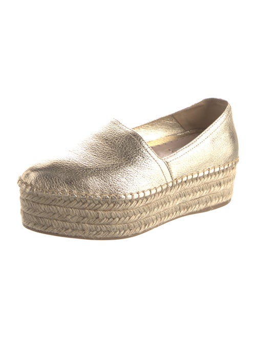 Miu Miu Leather Espadrilles