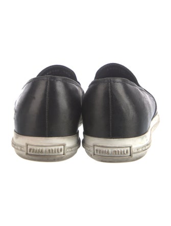 Miu Miu Leather Sneakers