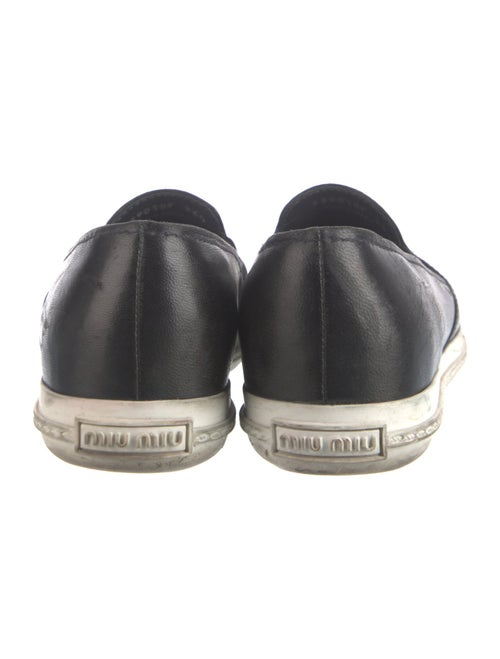 Miu Miu Leather Sneakers