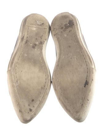 Miu Miu Leather Sneakers