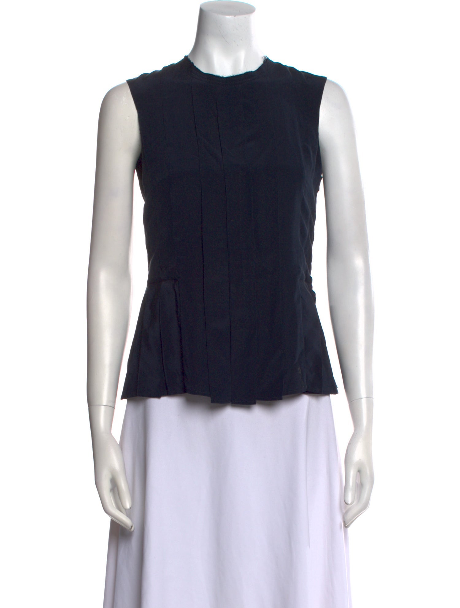 Miu Miu Late 2000's - Early 2010's Silk Blouse Top