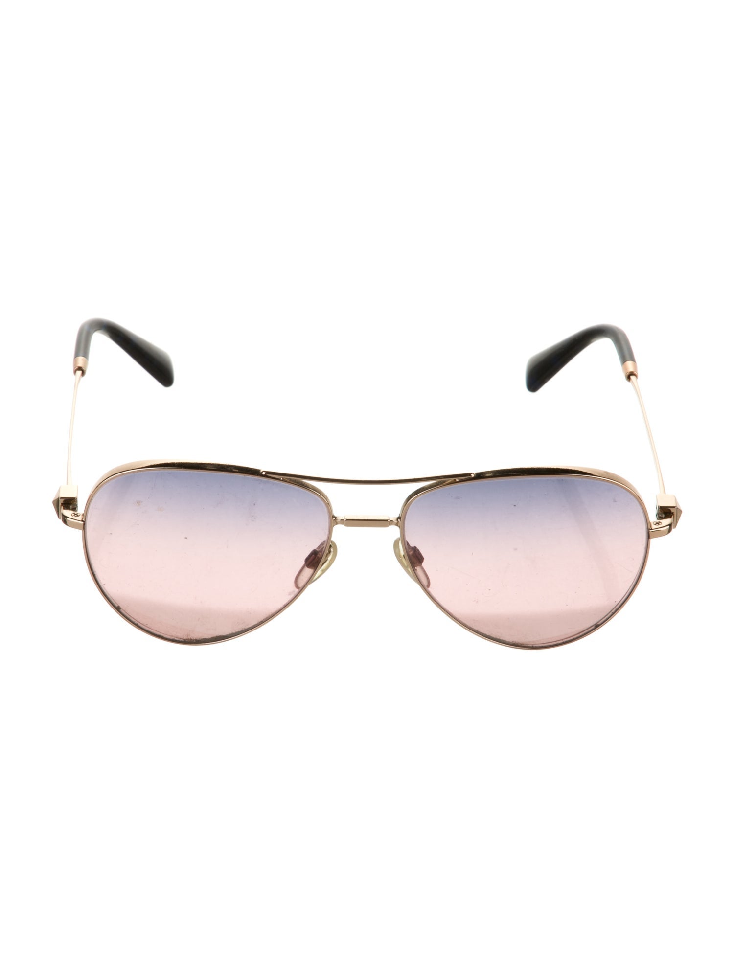 Valentino Aviator Mirrored Sunglasses