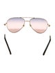 Valentino Aviator Mirrored Sunglasses