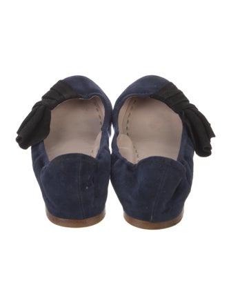 Miu Miu Suede Ballet Flats