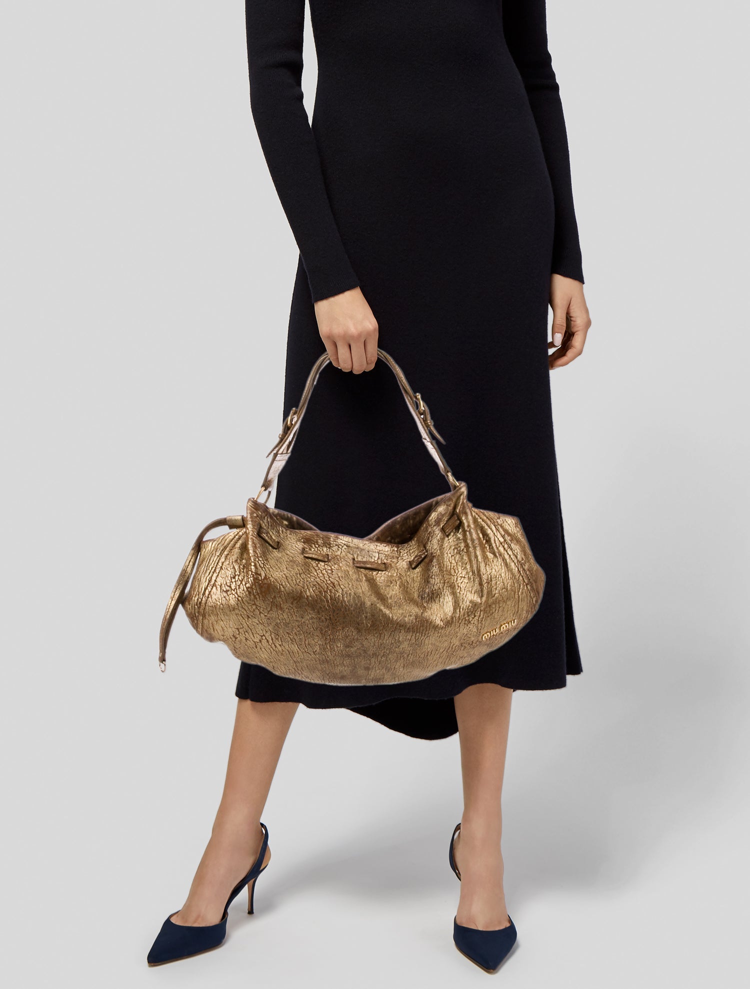 HB14 LV Leopard Mesh Bag