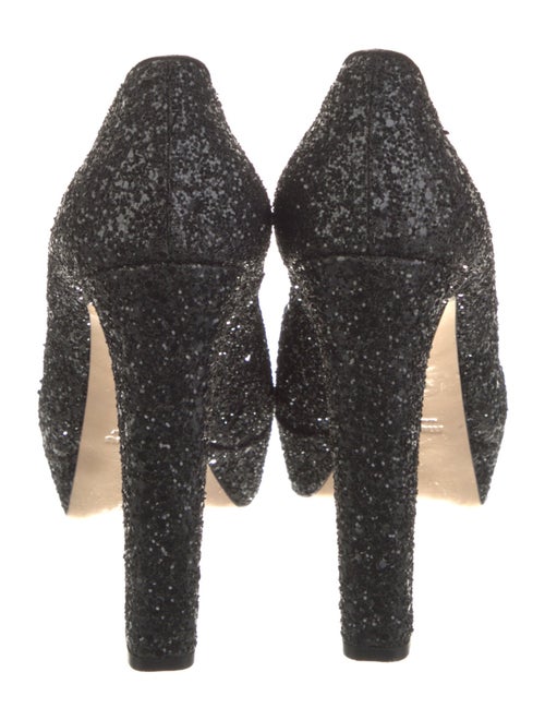 Miu Miu Glitter Glitter Accents Pumps