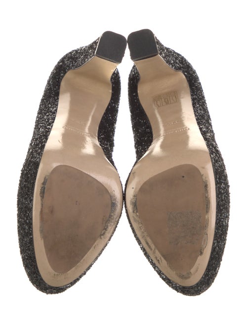 Miu Miu Glitter Glitter Accents Pumps