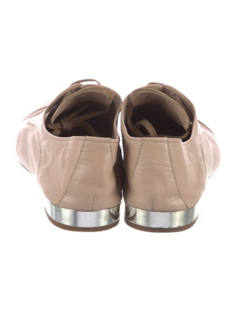 Miu Miu Leather Oxfords
