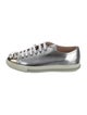 Miu Miu Patent Leather Crystal Embellishments Sneakers