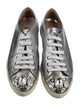 Miu Miu Patent Leather Crystal Embellishments Sneakers