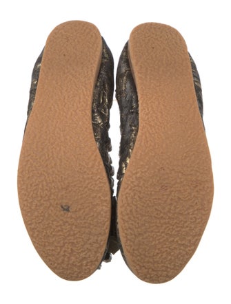 Miu Miu Bow Accents Ballet Flats