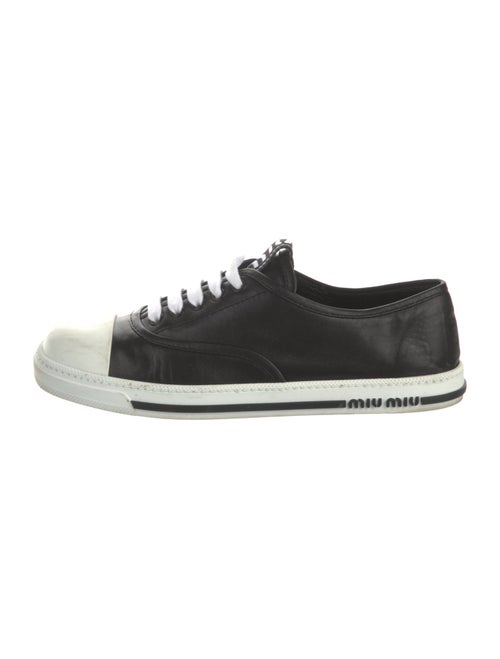 Miu Miu Leather Sneakers