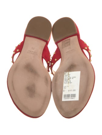 Miu Miu Suede Slides