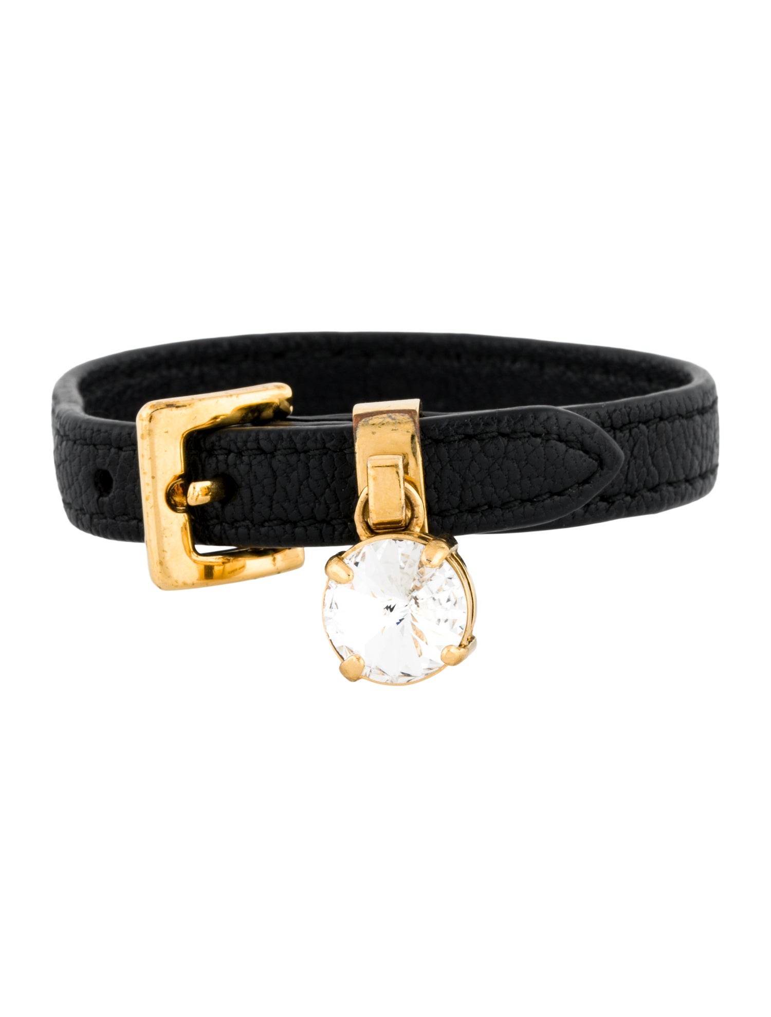アクセサリー MIU MIU archive leather bracelet MIU MIU archive leather bracelet