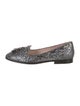 Miu Miu Glitter Tassel Accents Loafers