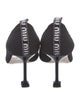 Miu Miu Rubber Embroidered Accent Pumps
