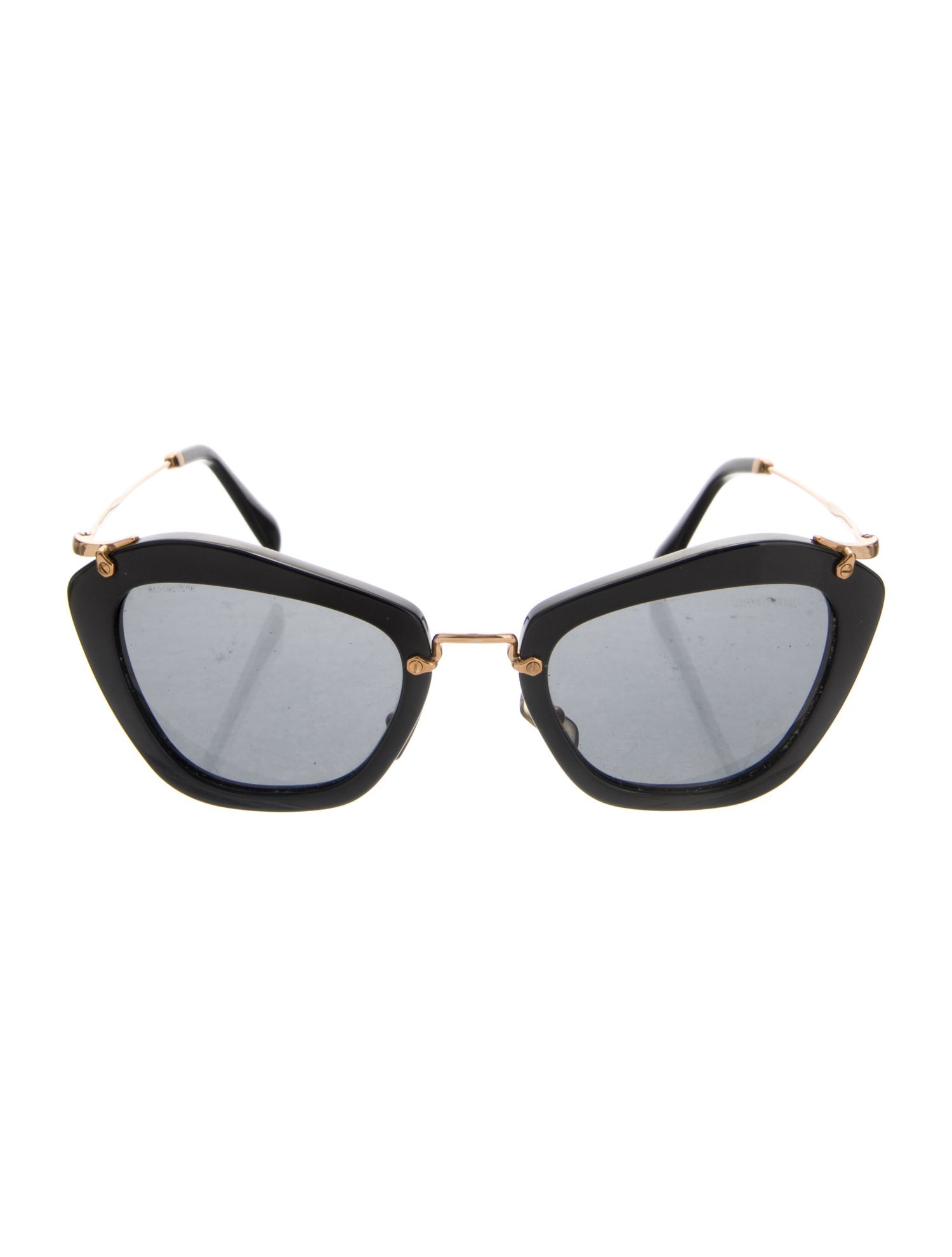 Miu Miu Cat-Eye Tinted Sunglasses