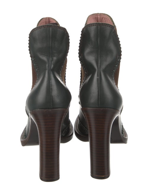 Miu Miu Leather Chelsea Boots