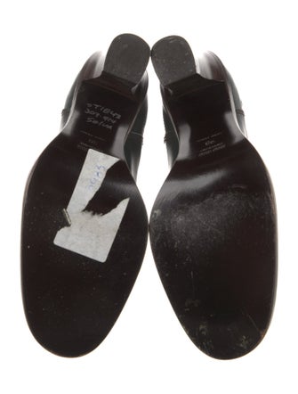 Miu Miu Leather Chelsea Boots