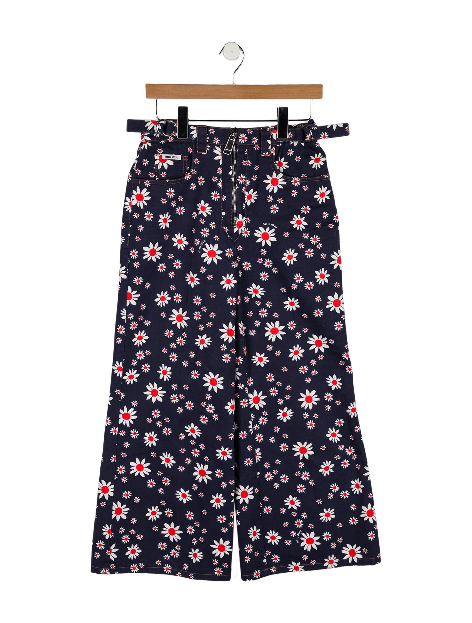 Miu Miu 2019 Wide Leg Jeans