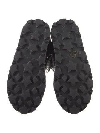 Miu Miu Nylon Printed Combat Boots