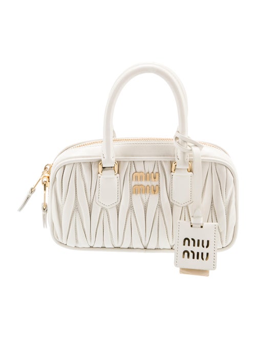 Miu Miu Leather matelassé nappa