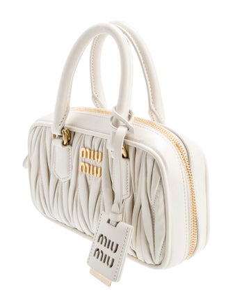 Miu Miu Leather matelassé nappa