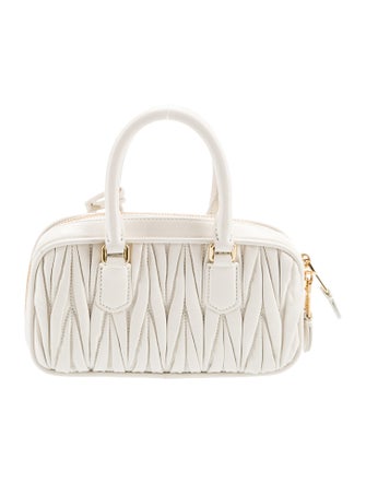 Miu Miu Leather matelassé nappa